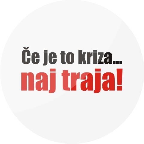 Broška ČE JE TO KRIZA