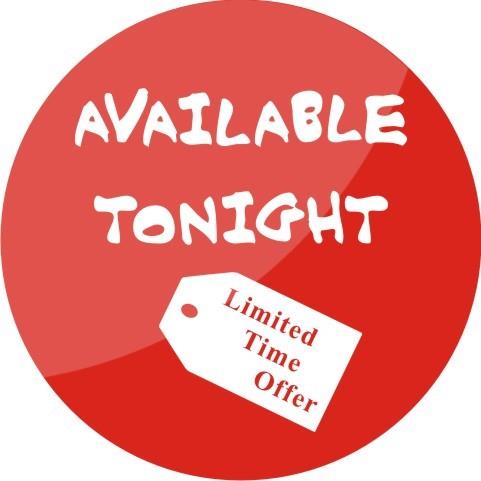 Broška AVAILABLE TONIGHT