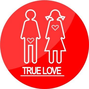 Broška TRUE LOVE
