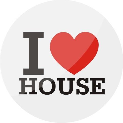 Broška LOVE HOUSE