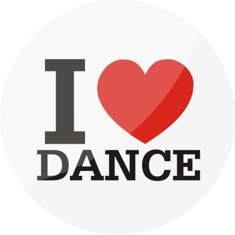Broška LOVE DANCE
