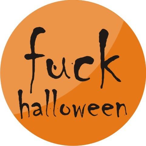Broška FUCK HALLOWEEN