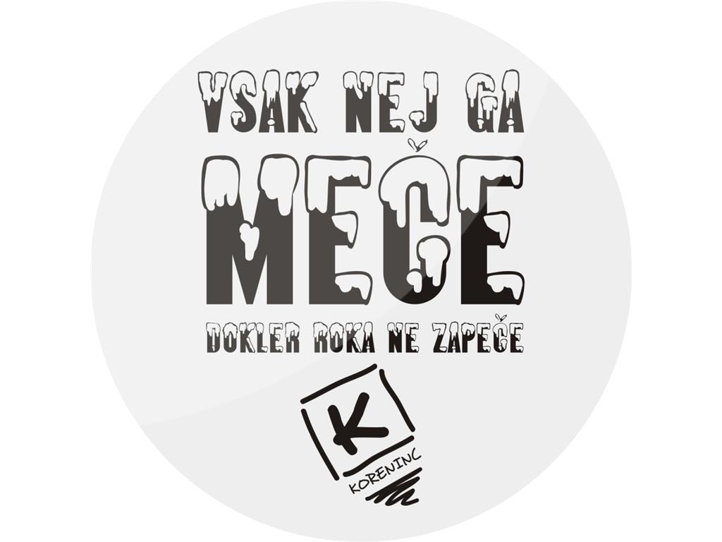 Broška SNEG METAT