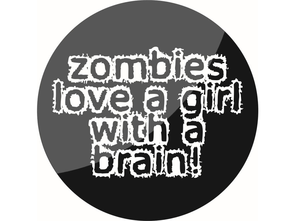 Broška GIRL BRAIN