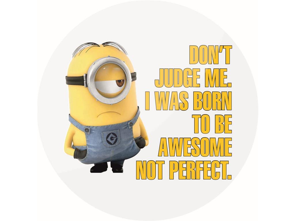 Broška MINIONS AWESOME