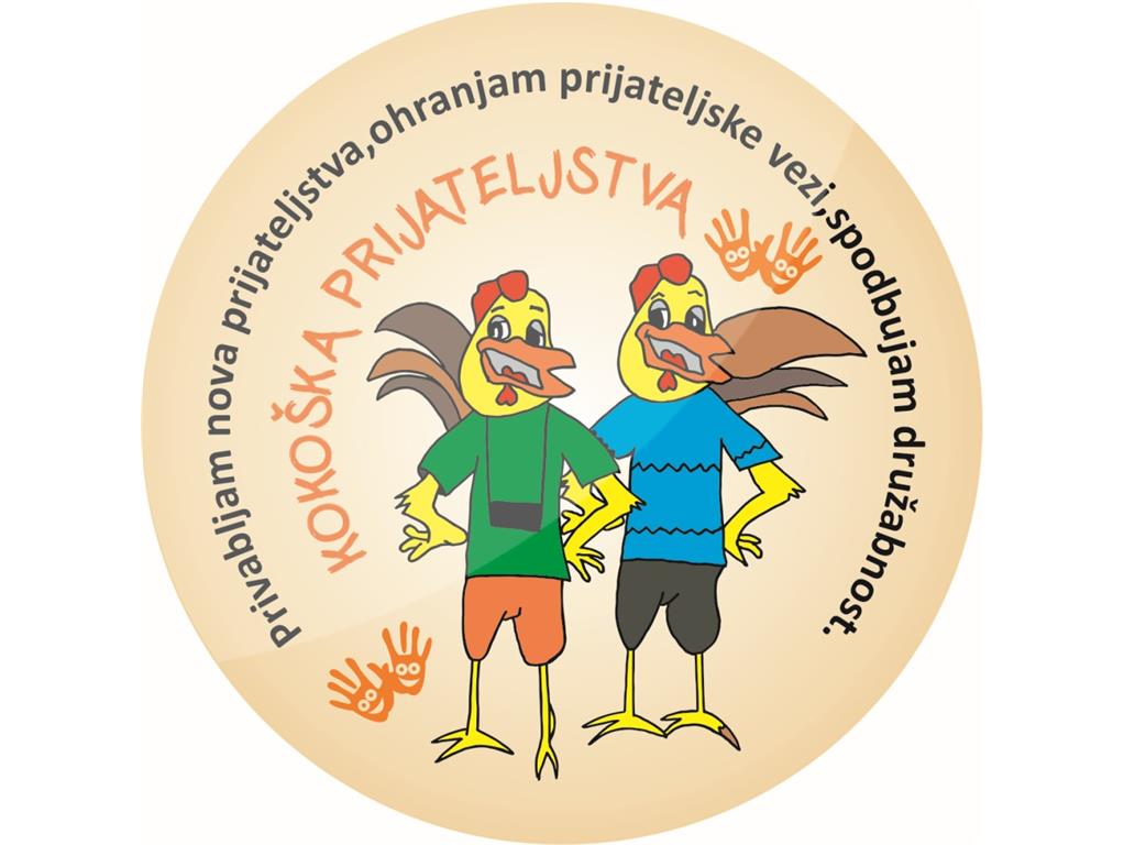 Broška KOKOŠKA PRIJATELJSTVA