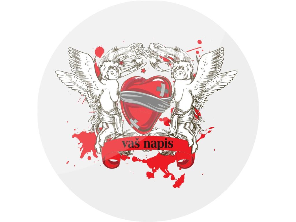 Broška magnet ANGEL S SRCEM