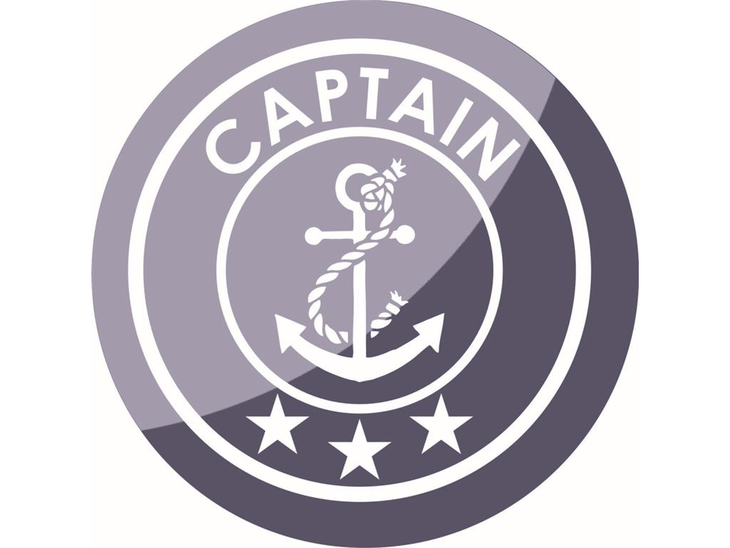 Broška magnet CAPTAIN