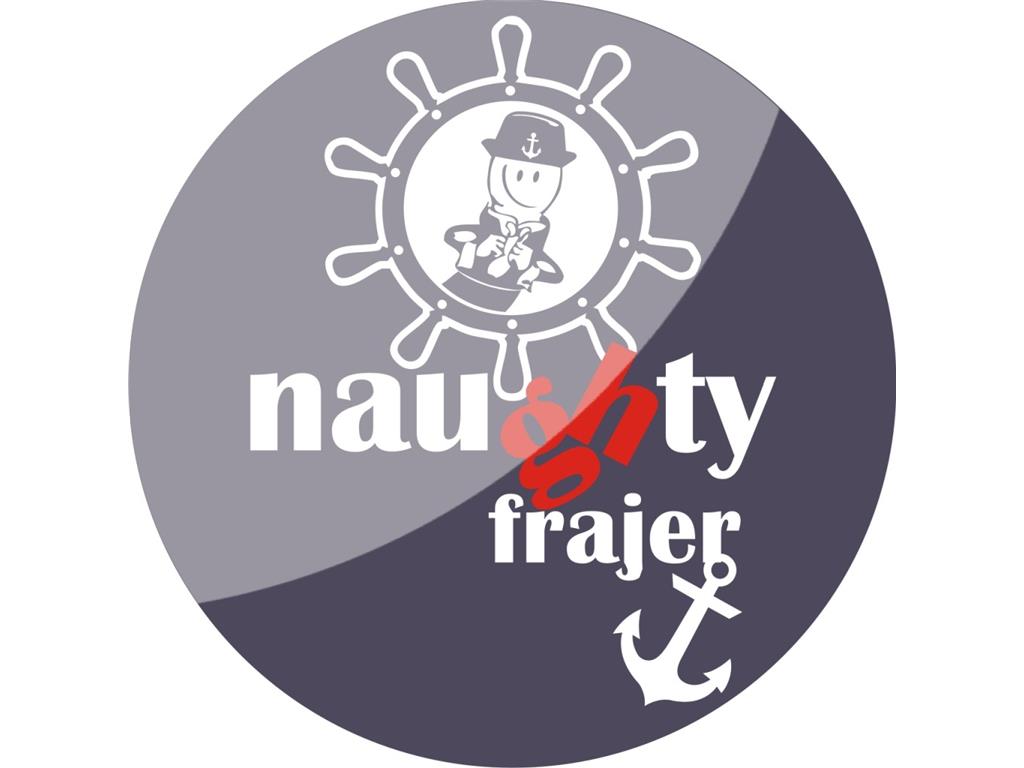 Broška magnet NAUghTY FRAJER