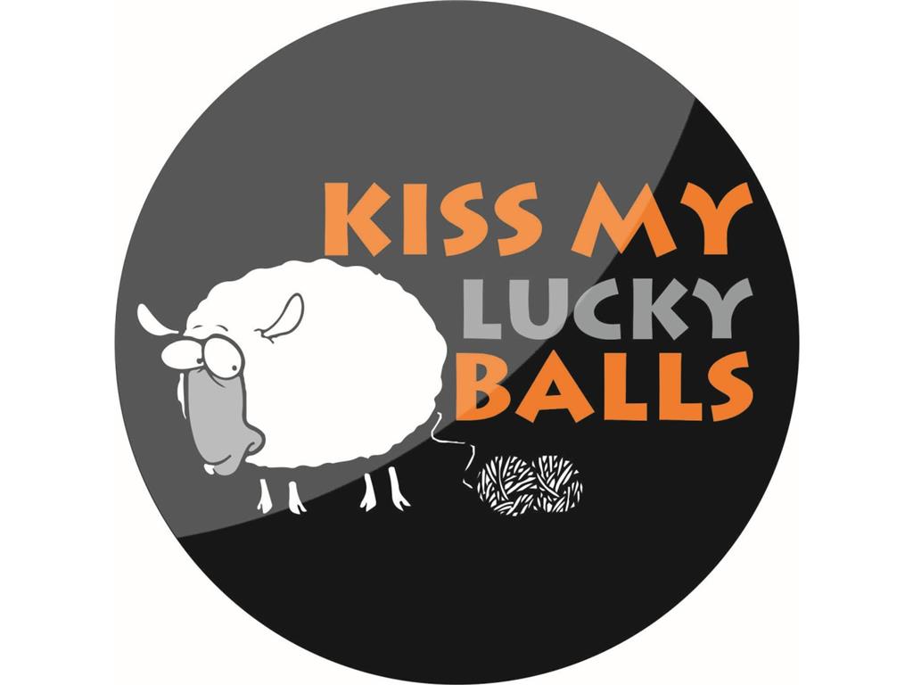 Broška magnet LUCKY BALLS