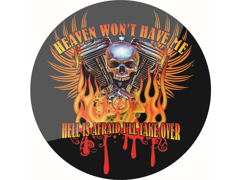 Broška magnet HEAVEN WON'T HAVE ME