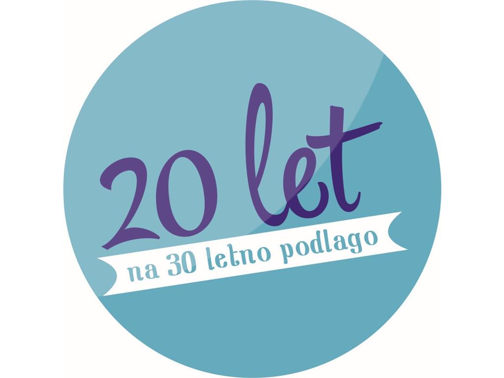 Broška magnet 30 LET PODLAGE