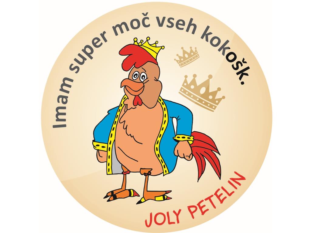 Broška magnet JOLY PETELIN