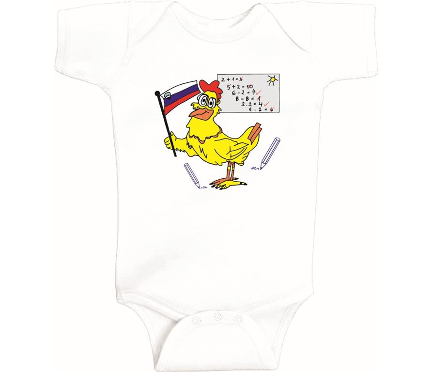 Baby body ŠOLSKA KOKOŠKA