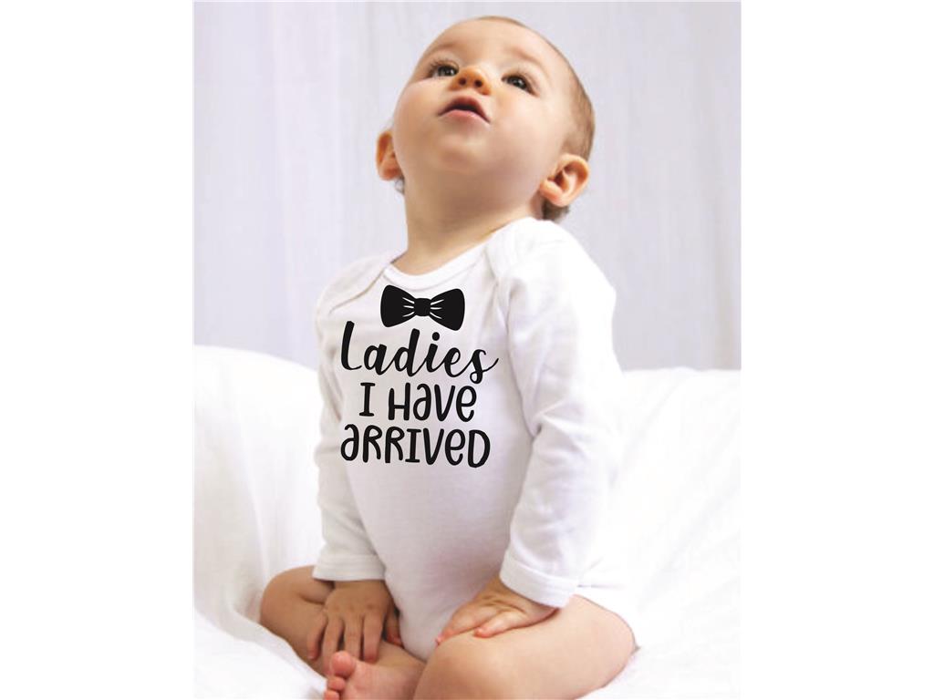 Otroški body d.rokav LADIES I HAVE ARRIV