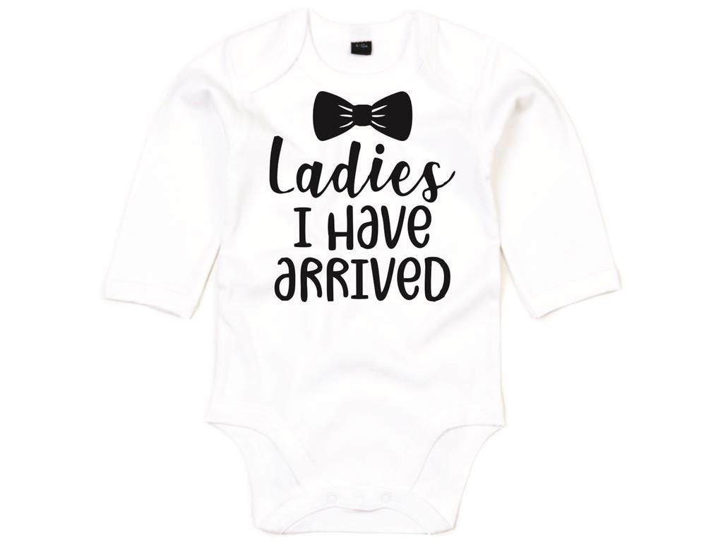 Otroški body d.rokav LADIES I HAVE ARRIV