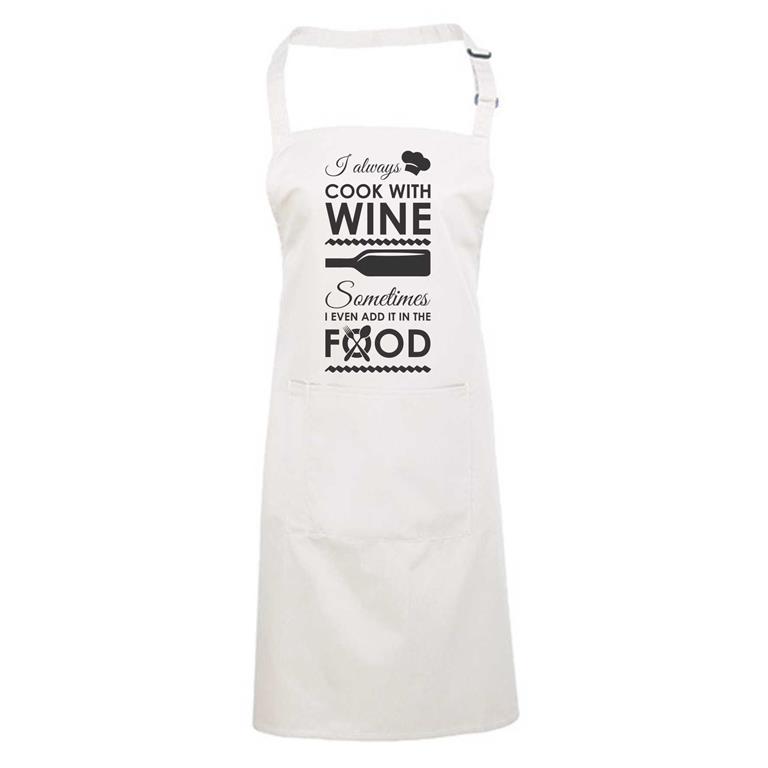 Predpasnik I ALWAYS COOK WITH WINE