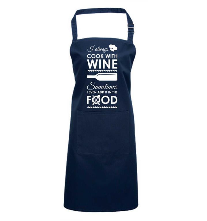 Predpasnik I ALWAYS COOK WITH WINE