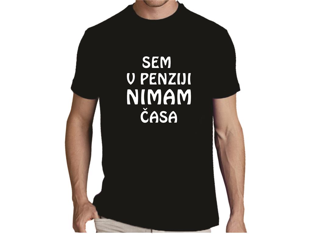 Moška majica SEM V PENZIJI