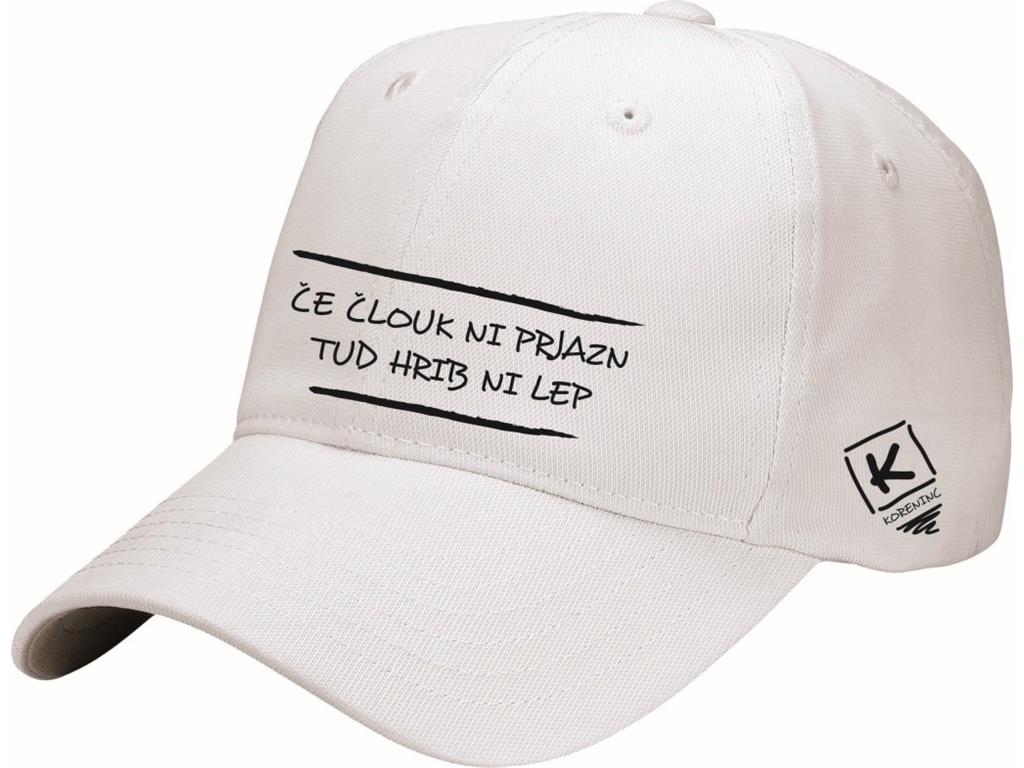 Kapa s šiltom HRIB NI LEP