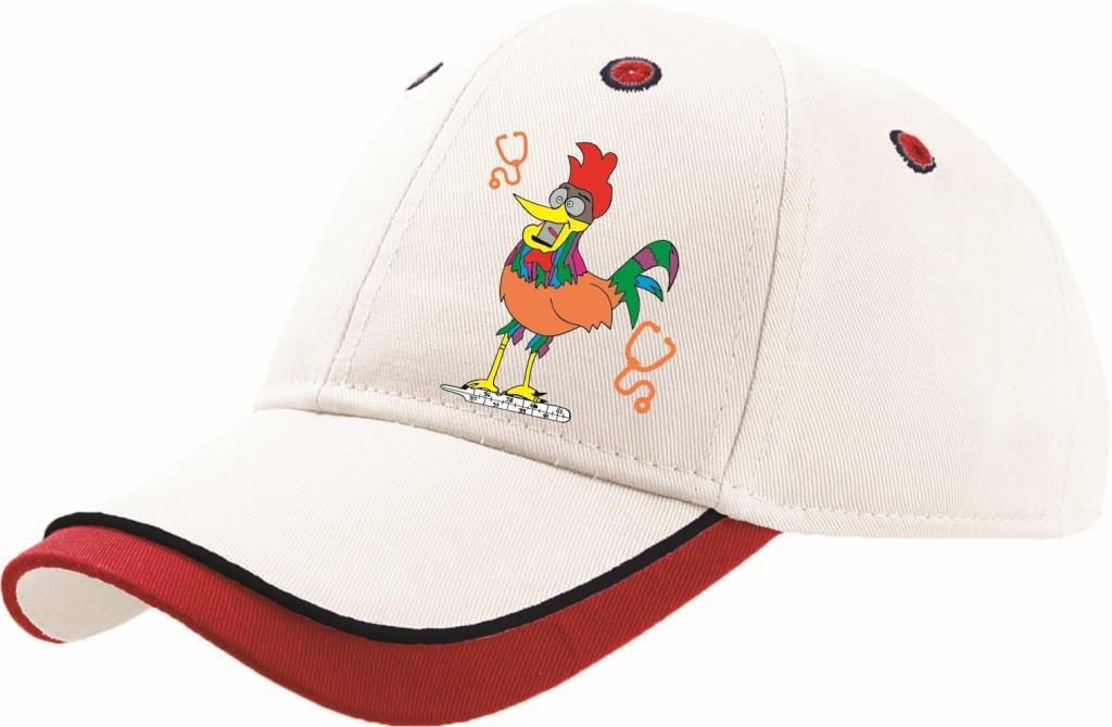 Kapa s šiltom KOKOŠKA ZDRAVJA