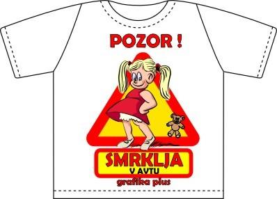 Mini majčka SMRKLJA V AVTU