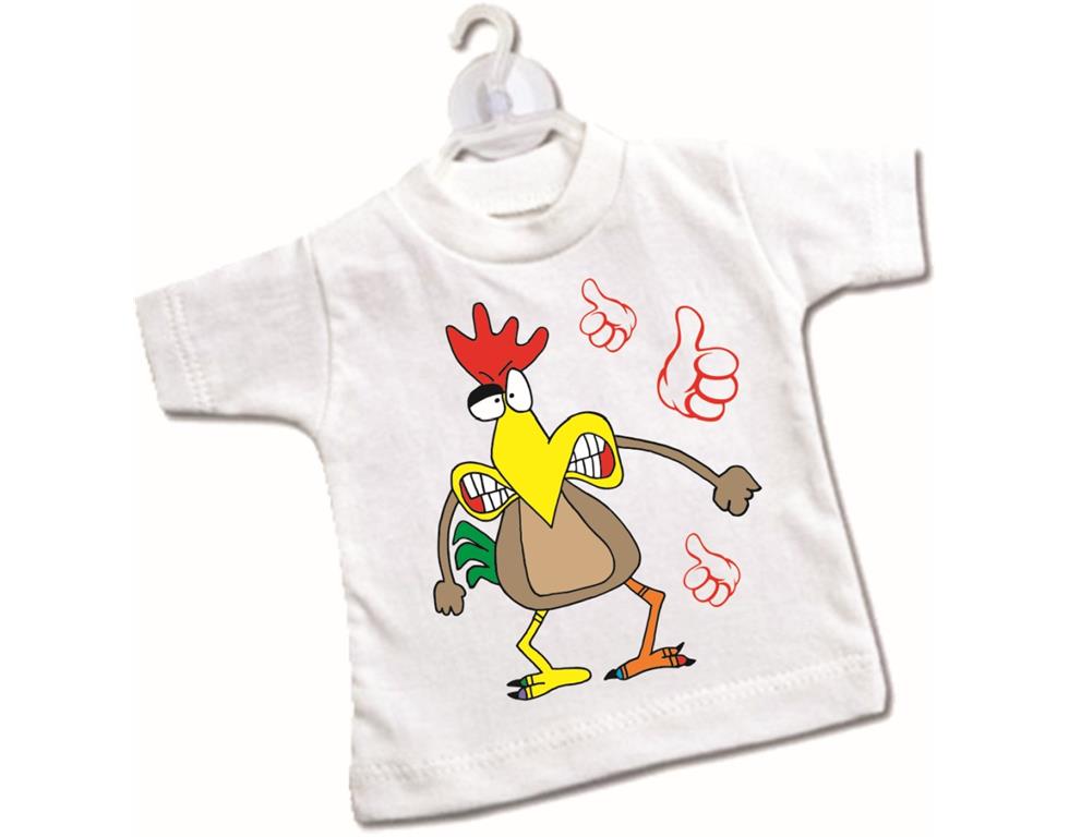 Mini majica KOKOŠKA SAMOZAVESTI