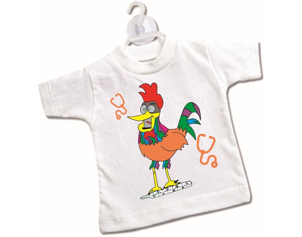 Mini majica KOKOŠKA ZDRAVJA