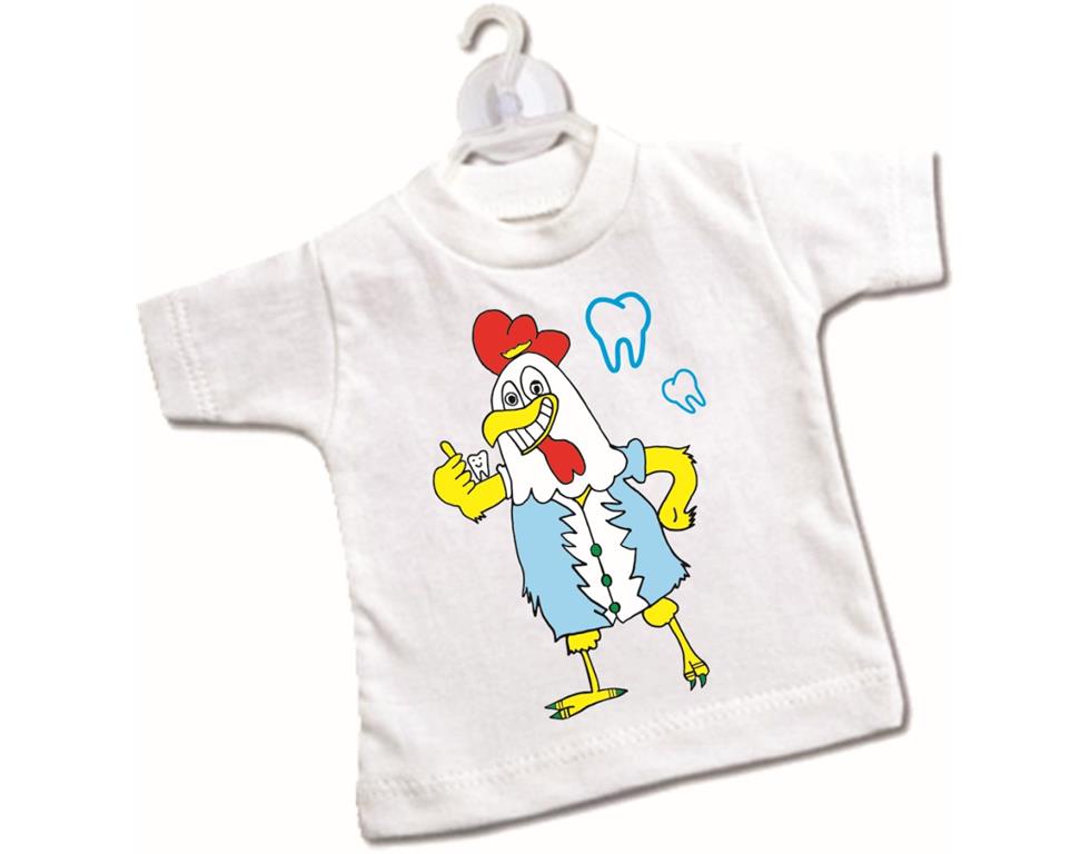 Mini majica ZOBNA KOKOŠKA