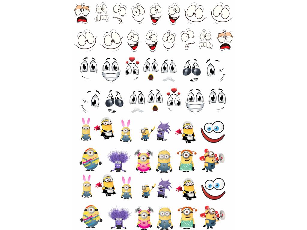 Sličice za pirhe SMEH