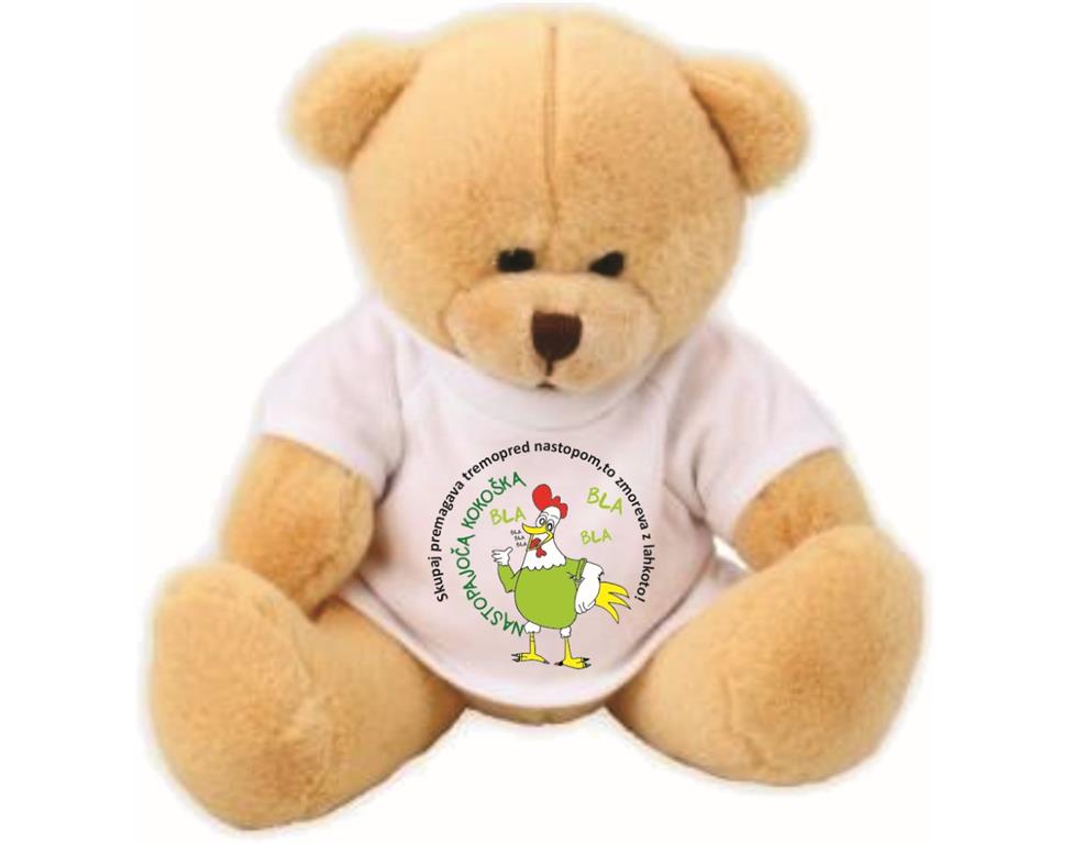 Medvedek NASTOPAJOČA KOKOŠKA