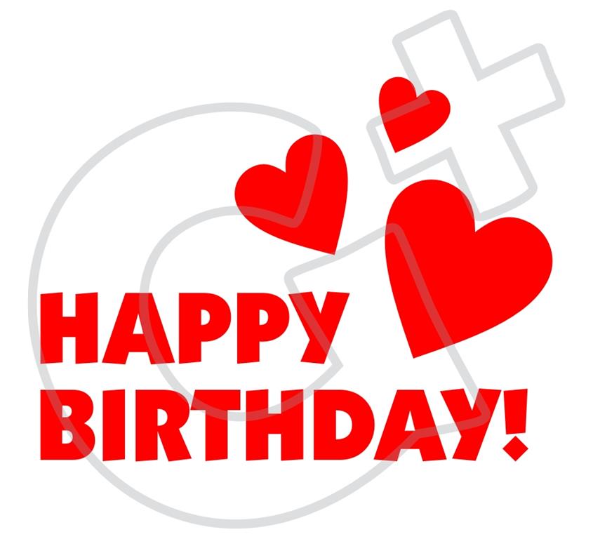 Lonček HAPPY BIRTHDAY