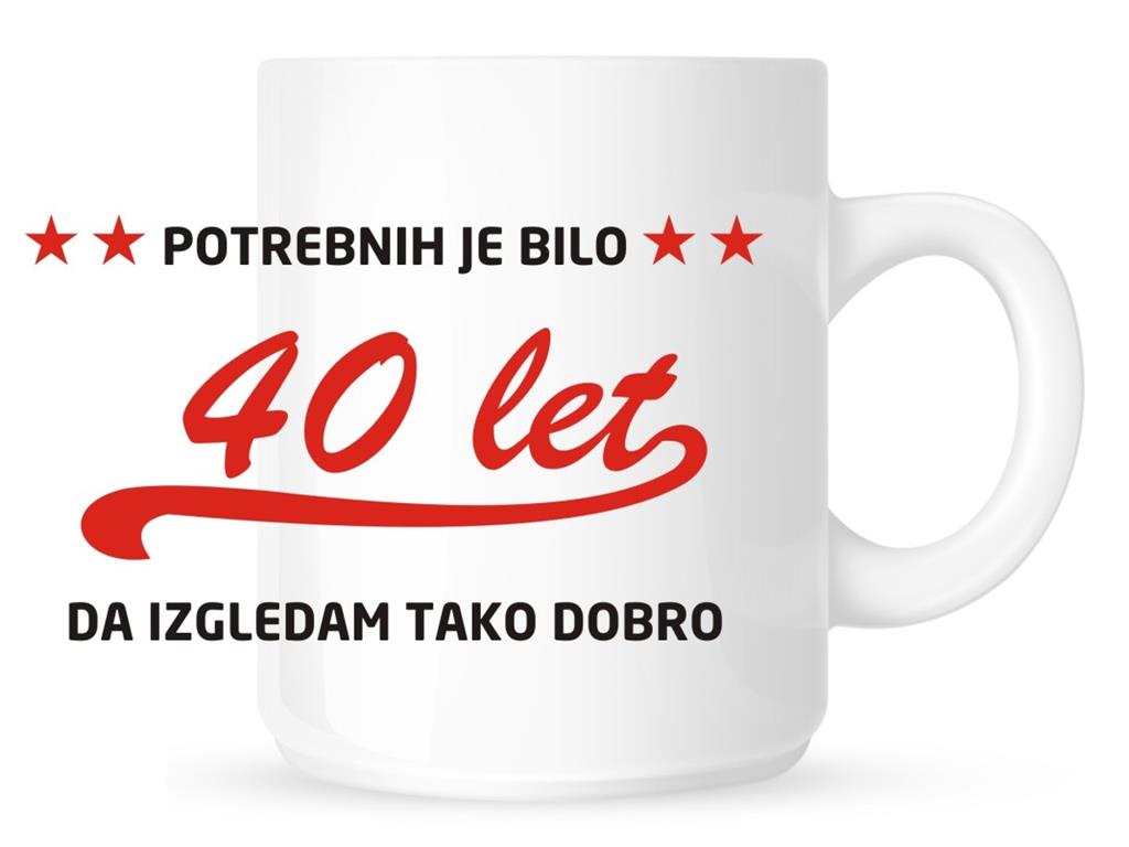 Lonček DOBRO IZGLEDAM 40