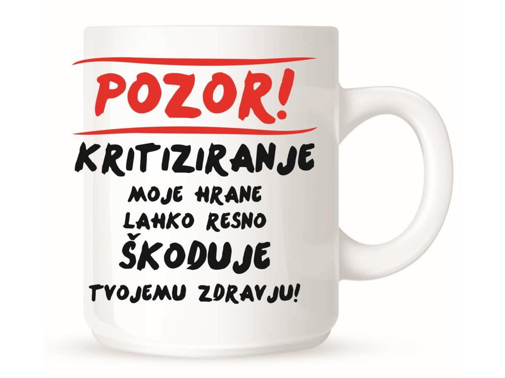 Lonček KRITIZIRANJE HRANE