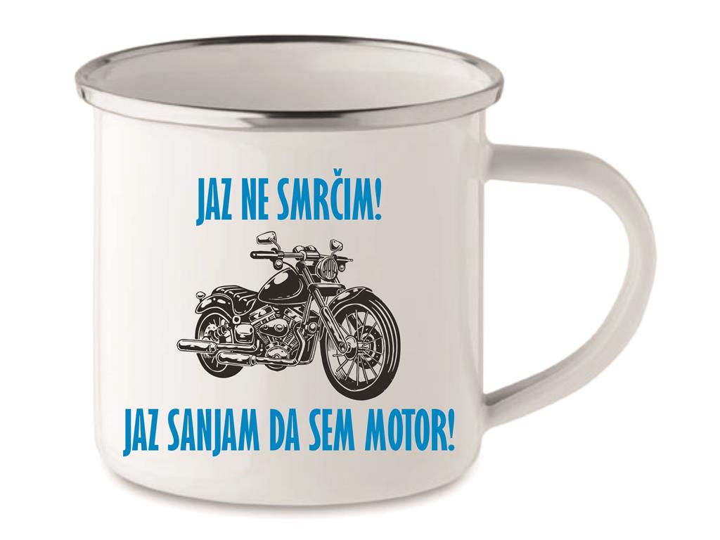 Retro lonček SANJAM DA SEM MOTOR