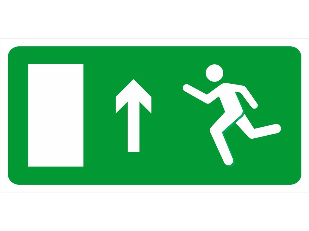 Nalepka IZHOD V SILI GOR