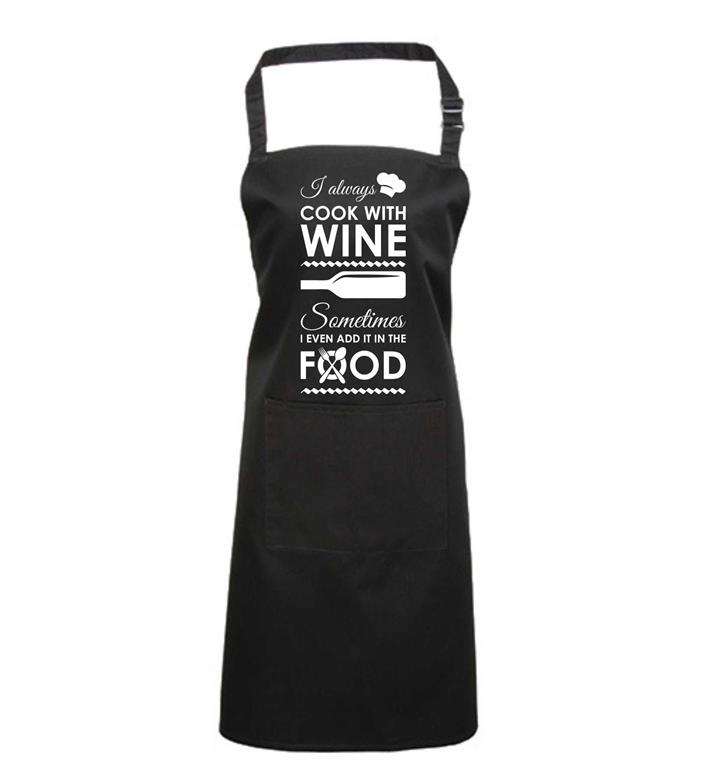 Predpasnik I ALWAYS COOK WITH WINE