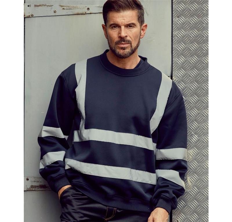 Odsevni delovni pulover J510