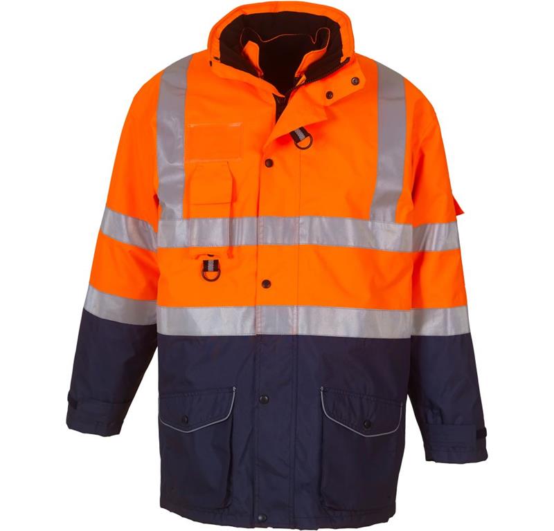 Hi-Vis 7-in-1 Jacke HVP711