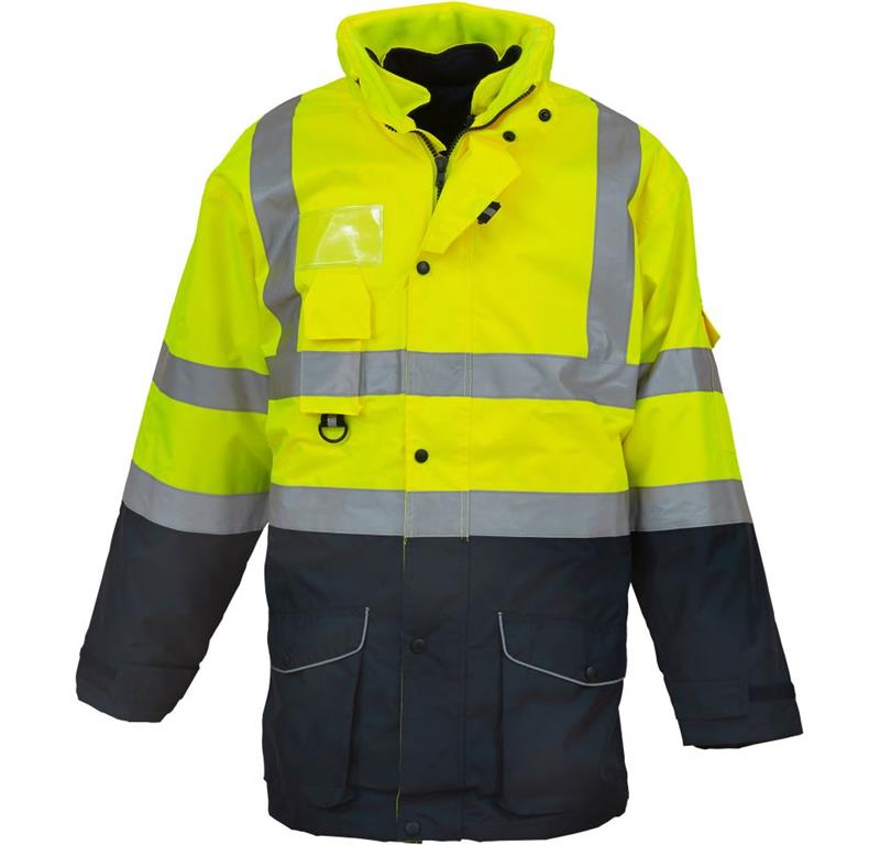 Hi-Vis 7-in-1 Jacke HVP711