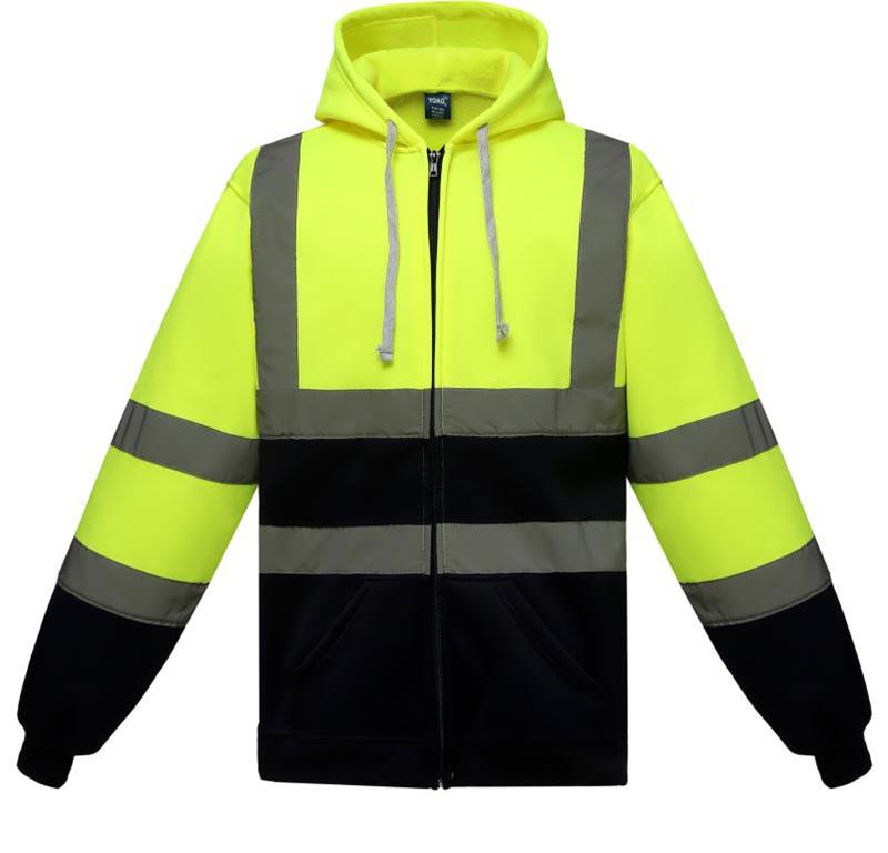 Hi-Vis Kapuzen Sweatjacke HVK07