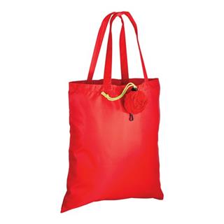 Zložljiva vrečka cvet 11104; rdeča