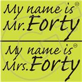 MR. FORTY